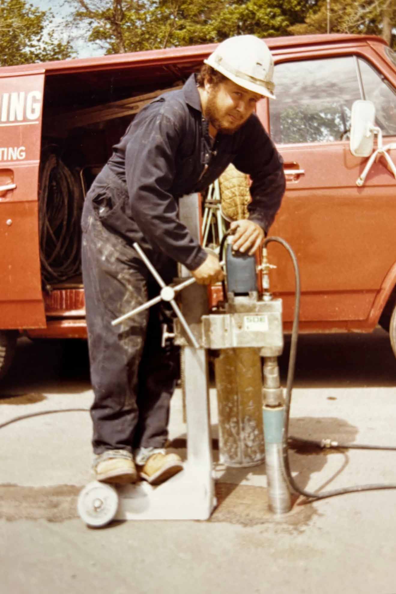 Site work, 1970s
